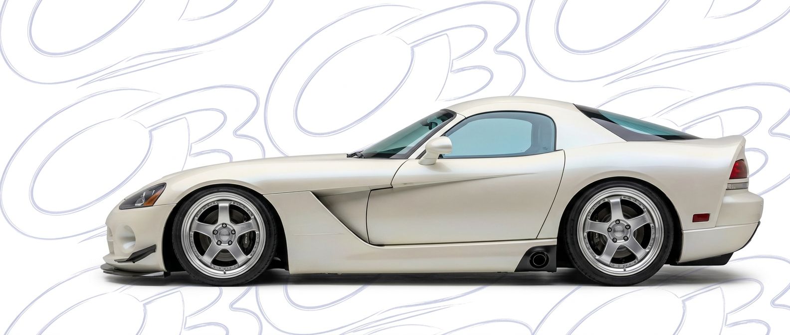 Professional automotive photography of a 2004 Dodge Viper with high-fidelity 2004.