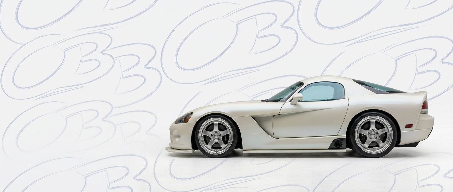 Front-angle view of 2008 Dodge Viper 2008 - Durable and stylish exterior enhancement.