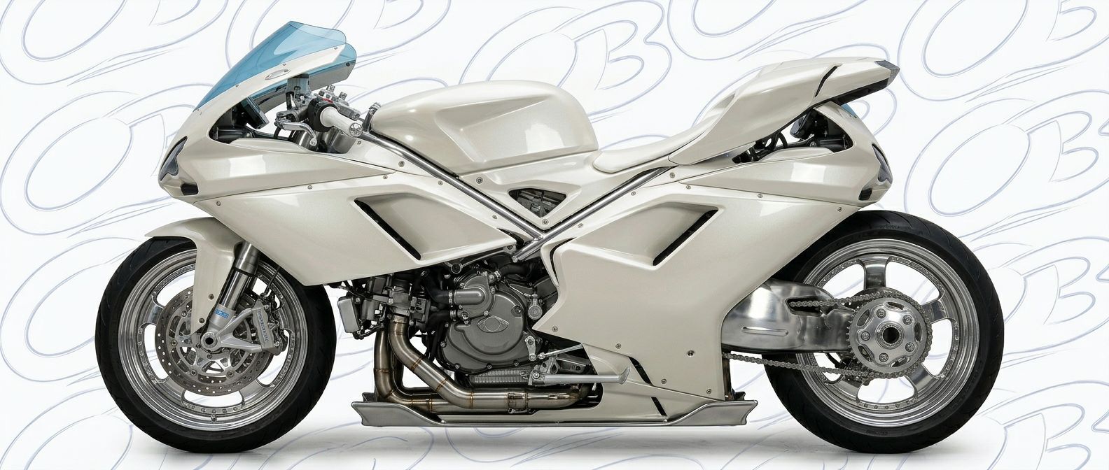 Detailed view of 2008 Ducati 1098 2008 featuring lightweight, durable construction.