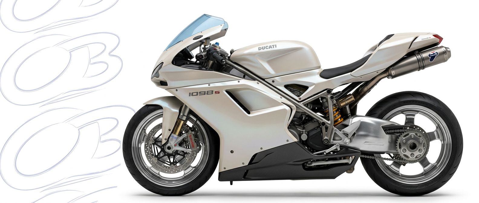 Aggressive 2008 Ducati 1098 S 2008 styling to enhance your vehicle's aesthetic.