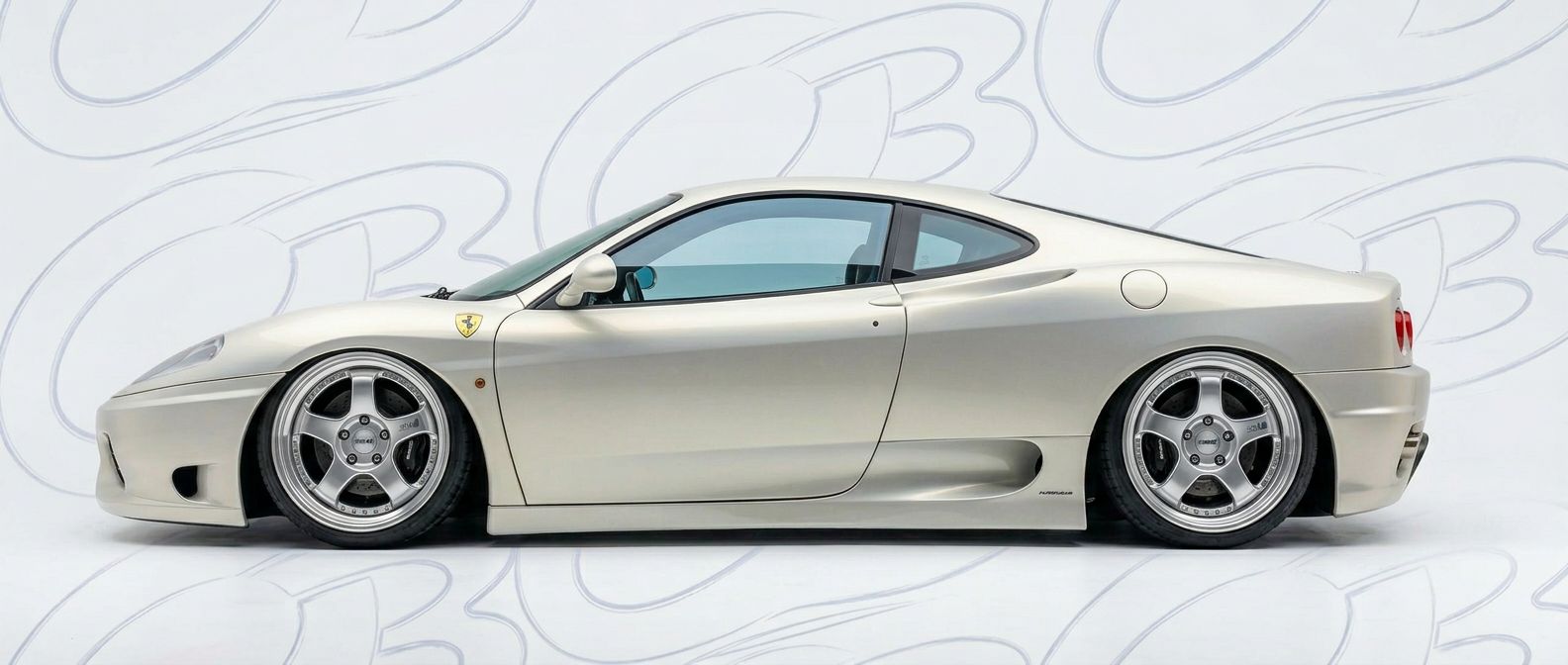 Detailed view of 2001 Ferrari 360 2001 featuring lightweight, durable construction.