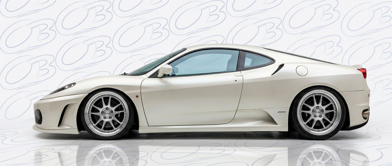 Detailed view of 2008 Ferrari 430 2008 featuring lightweight, durable construction.