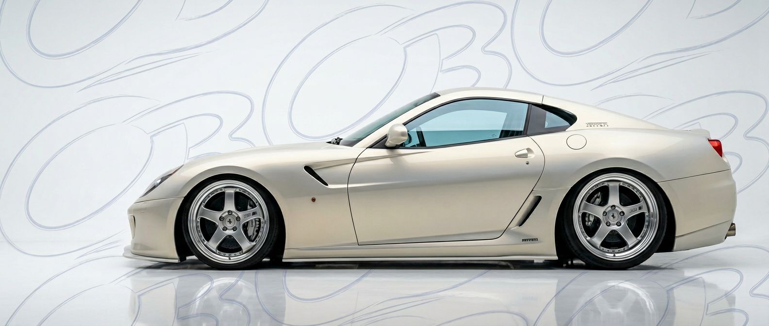 Front-angle view of 2010 Ferrari 599 2010 - Durable and stylish exterior enhancement.