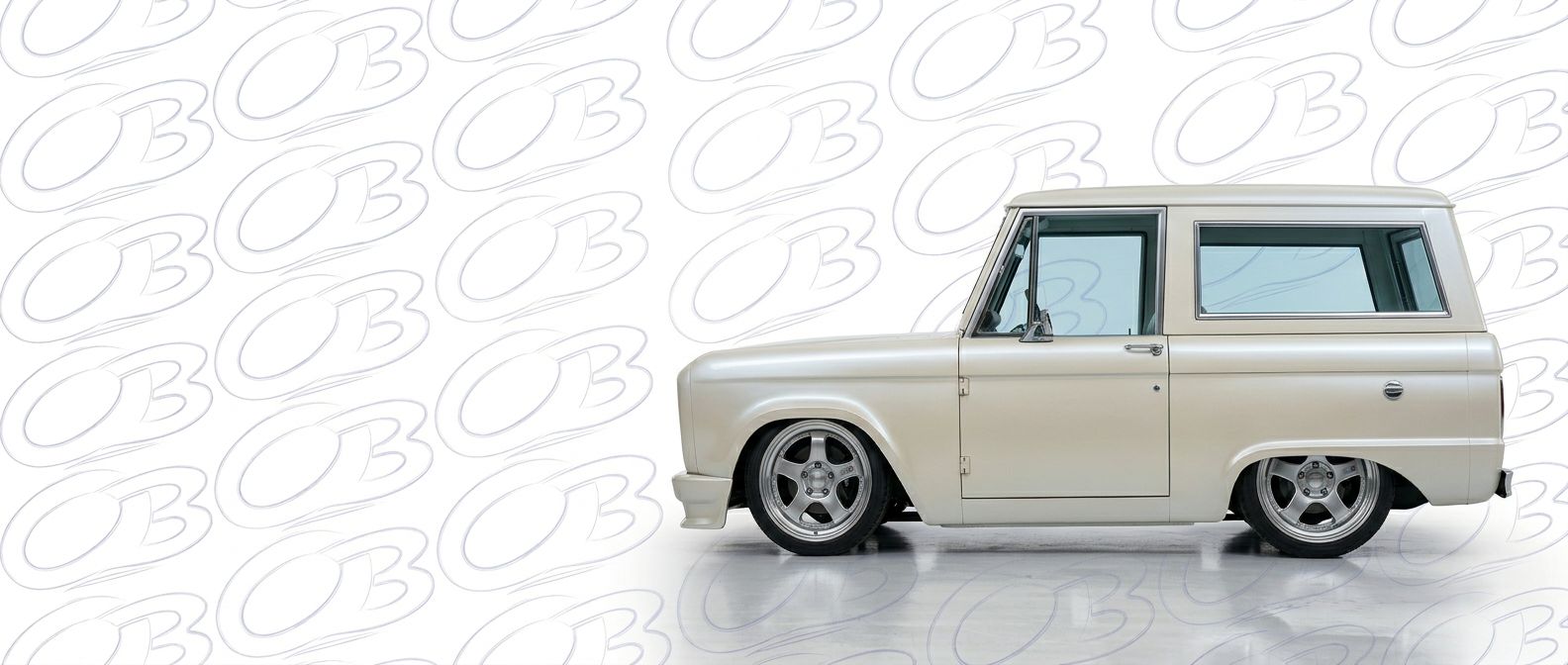 Top-tier 1968 Ford Bronco 1968 featuring a high-gloss finish and carbon fiber weave.