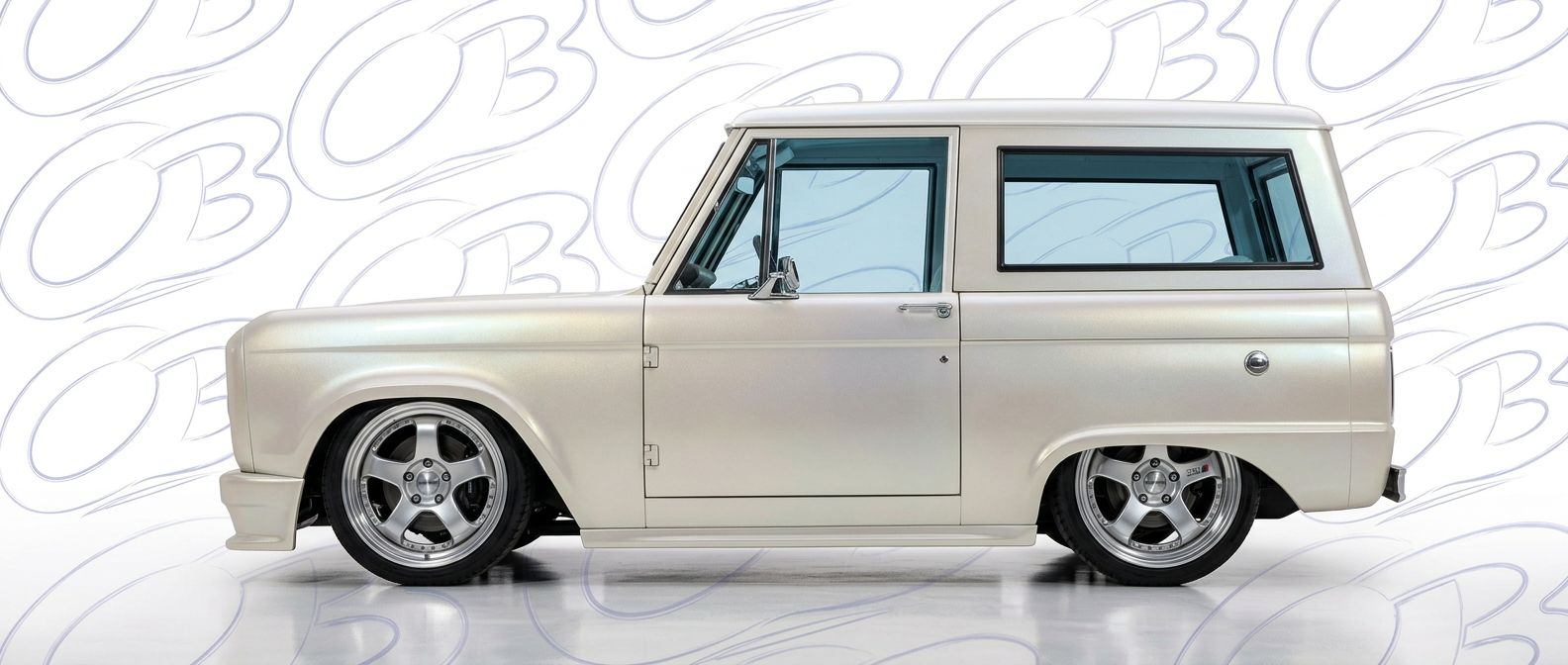 High-quality 1974 Ford Bronco 1974 exterior shot with professional studio lighting.