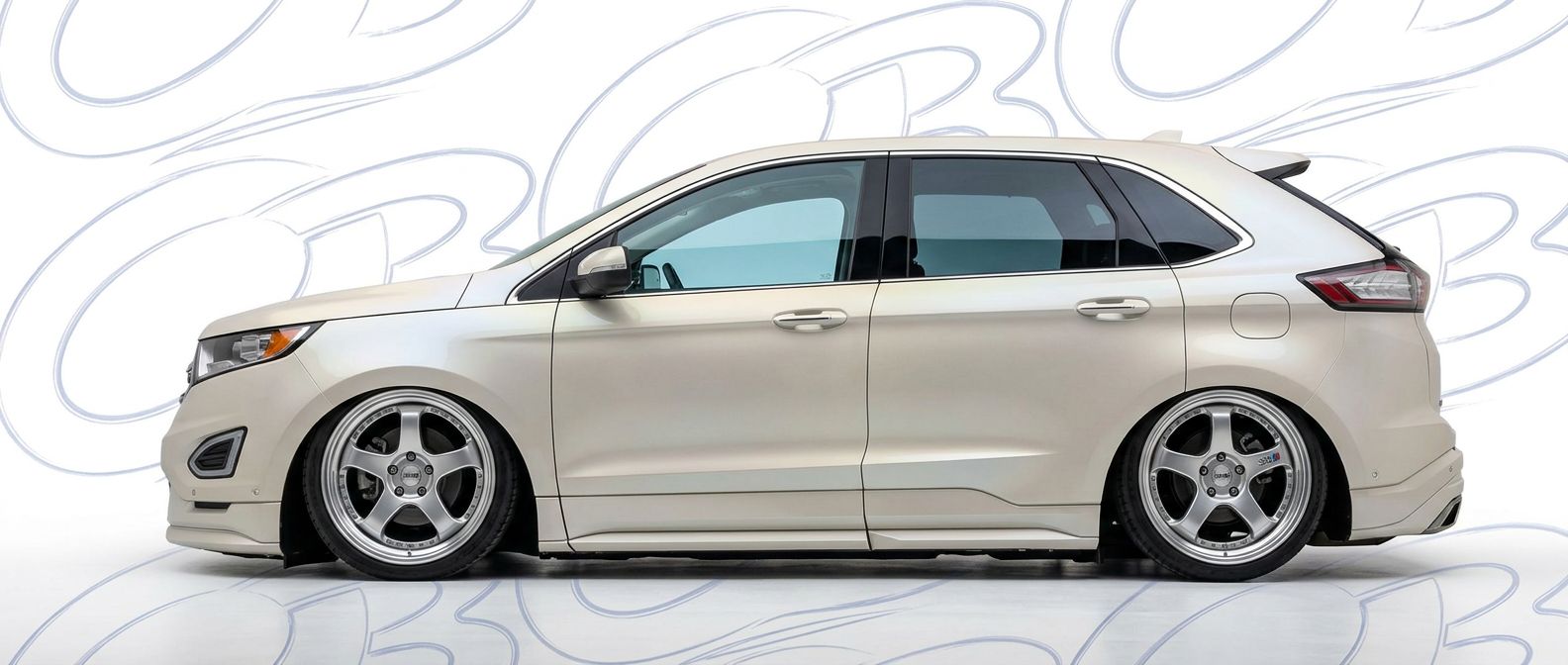 Aerodynamic 2019 Ford Edge 2019 - Sleek design for enhanced vehicle styling.