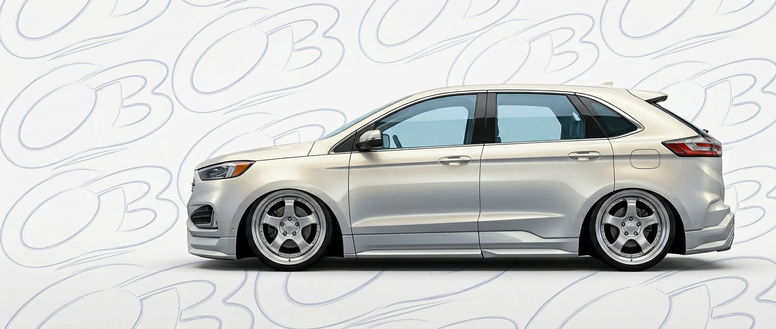 High-quality 2023 Ford Edge 2023 exterior shot with professional studio lighting.