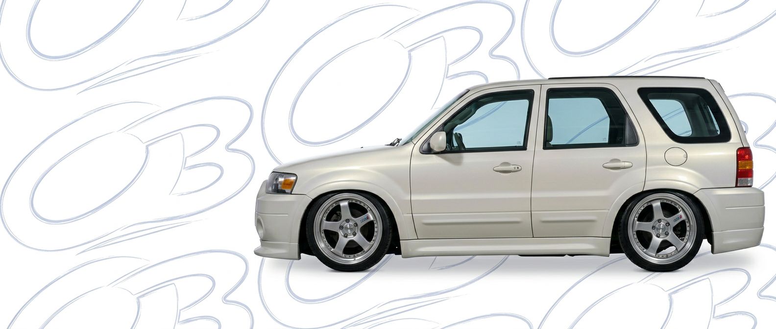 Top-tier 2003 Ford Escape 2003 featuring a high-gloss finish and carbon fiber weave.