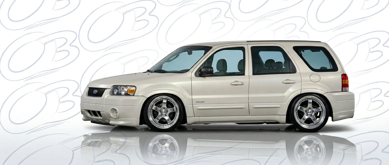 Professional automotive photography of a 2004 Ford Escape with high-fidelity 2004.