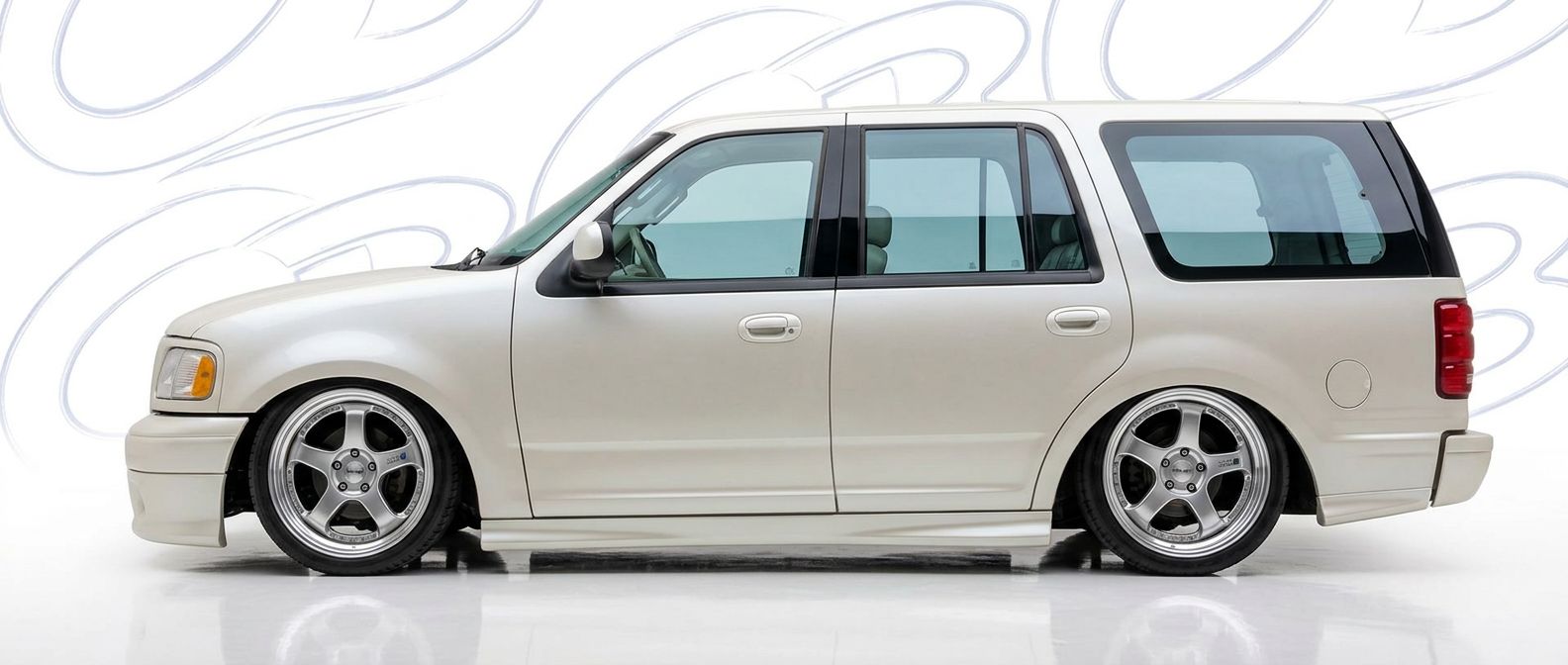 Top-tier 1997 Ford Expedition 1997 featuring a high-gloss finish and carbon fiber weave.