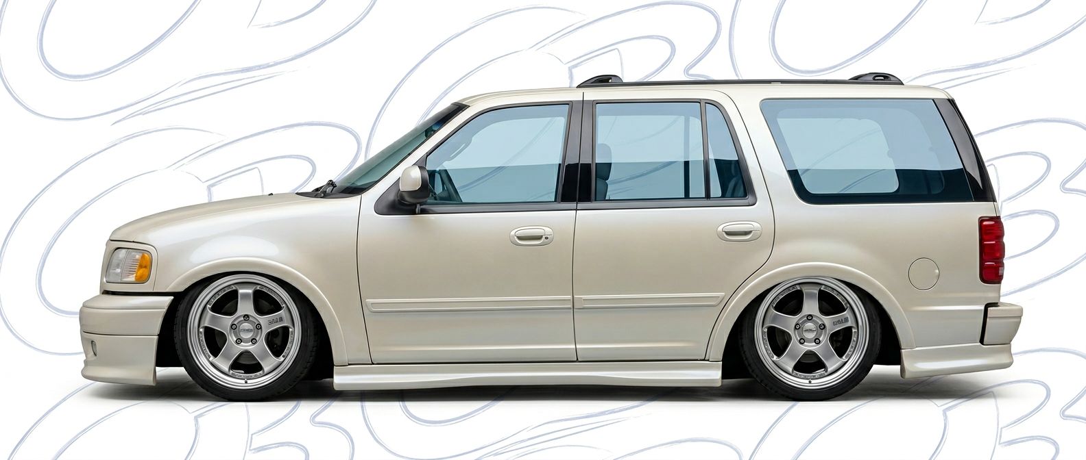 Detailed view of 2000 Ford Expedition 2000 featuring lightweight, durable construction.