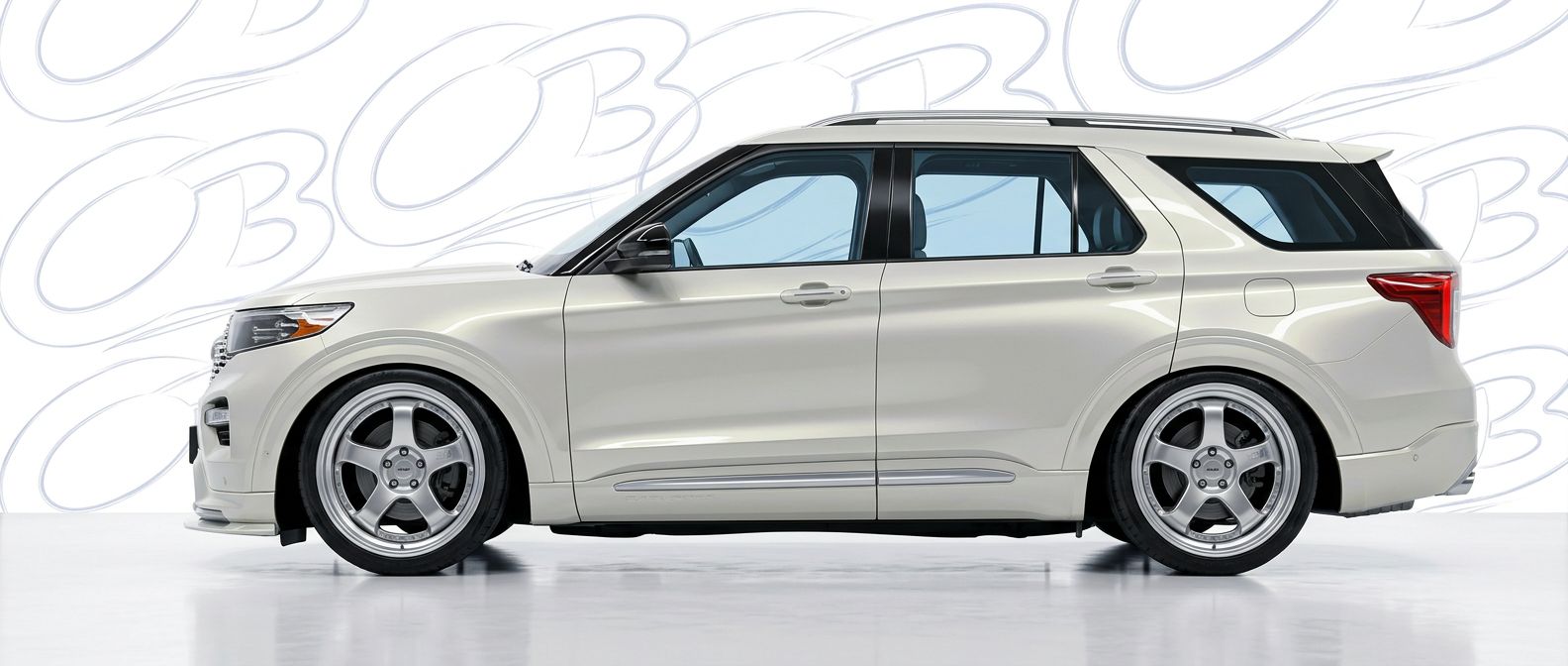 Detailed view of 2025 Ford Explorer 2025 featuring lightweight, durable construction.