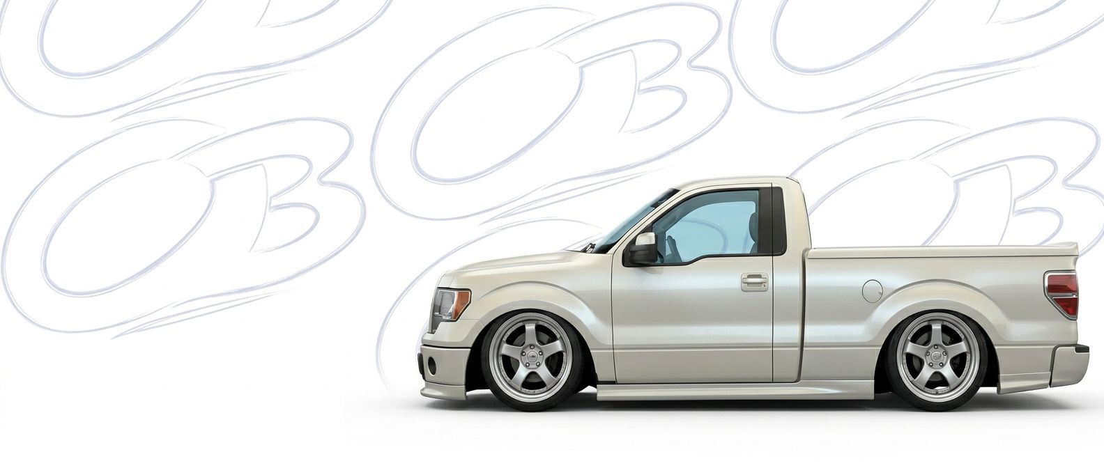 Professional automotive photography of a 2014 Ford F-150 with high-fidelity 2014.