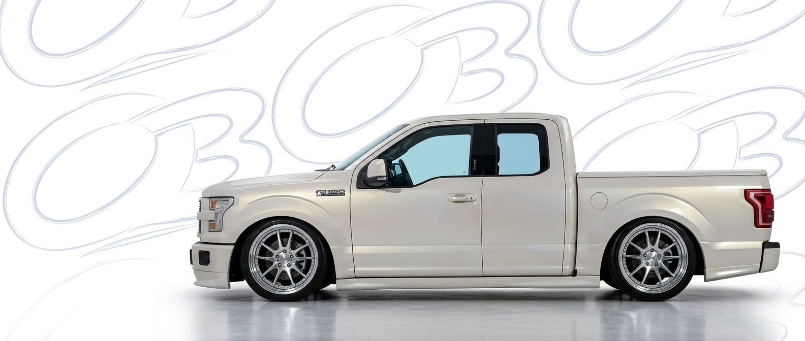 Top-tier 2015 Ford F-150 2015 featuring a high-gloss finish and carbon fiber weave.