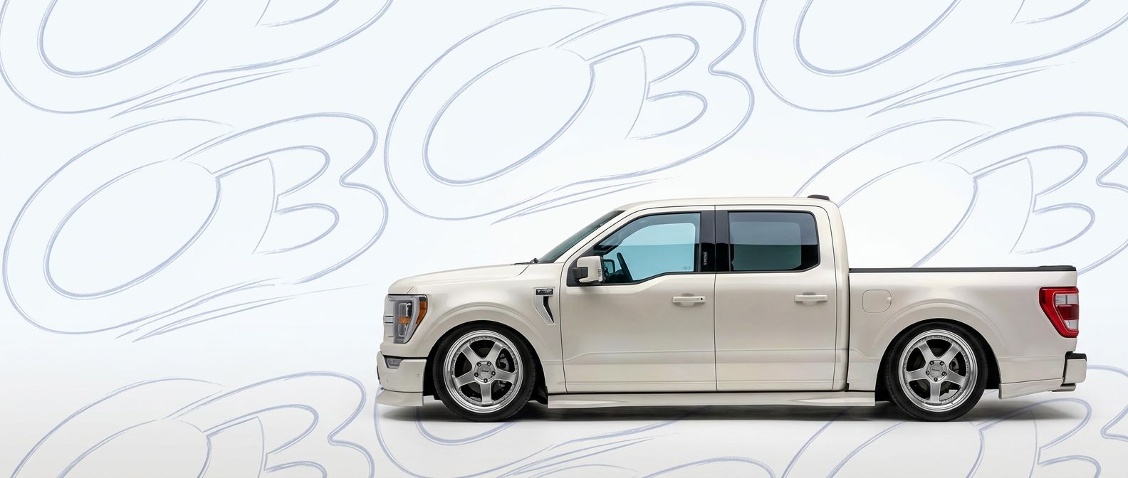 Top-tier 2021 Ford F-150 2021 featuring a high-gloss finish and carbon fiber weave.