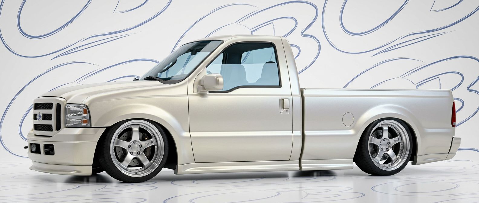 Detailed view of 2006 Ford F-250 2006 featuring lightweight, durable construction.