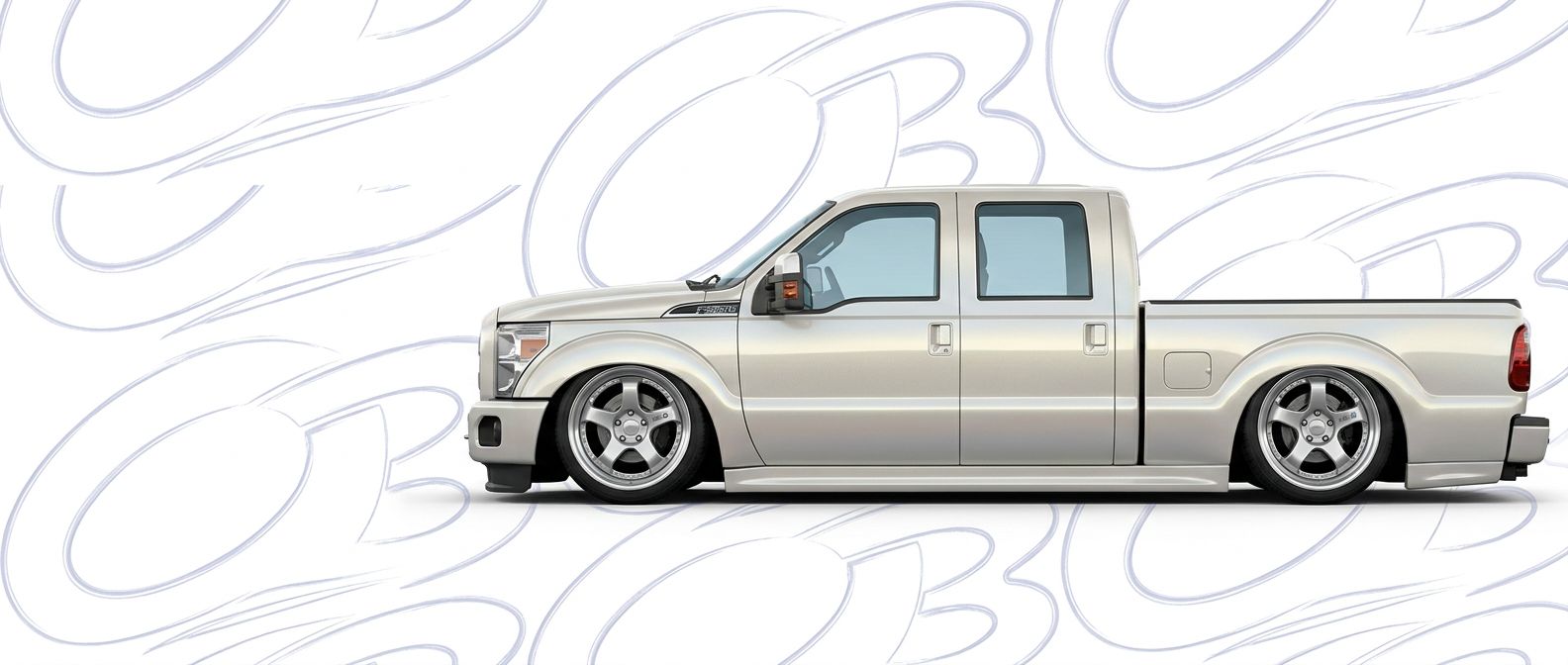 Top-tier 2015 Ford F-250 Super Duty 2015 featuring a high-gloss finish and carbon fiber weave.