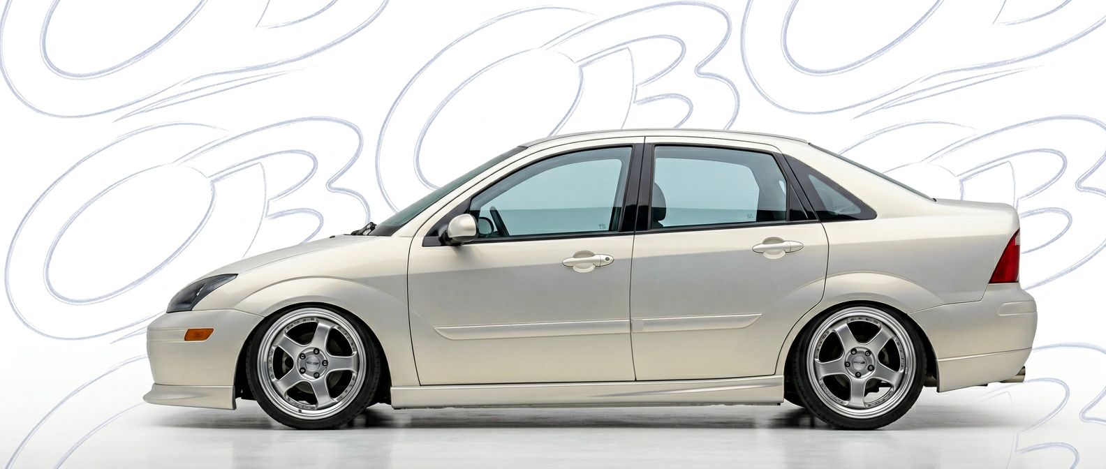 Custom 2000 for 2000 Ford Focus - Premium aerodynamic automotive body parts.