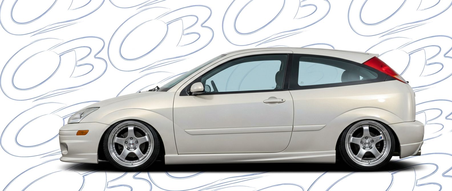 Top-tier 2001 Ford Focus 2001 featuring a high-gloss finish and carbon fiber weave.