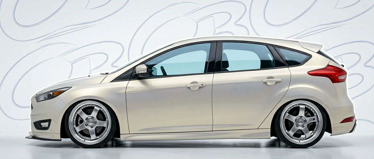 Custom 2018 for 2018 Ford Focus - Premium aerodynamic automotive body parts.