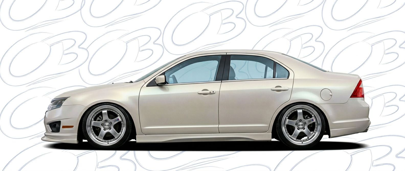 Top-tier 2008 Ford Fusion 2008 featuring a high-gloss finish and carbon fiber weave.