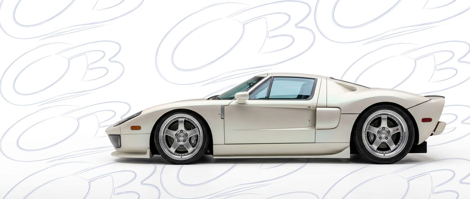 Front-angle view of 2002 Ford GT 2002 - Durable and stylish exterior enhancement.