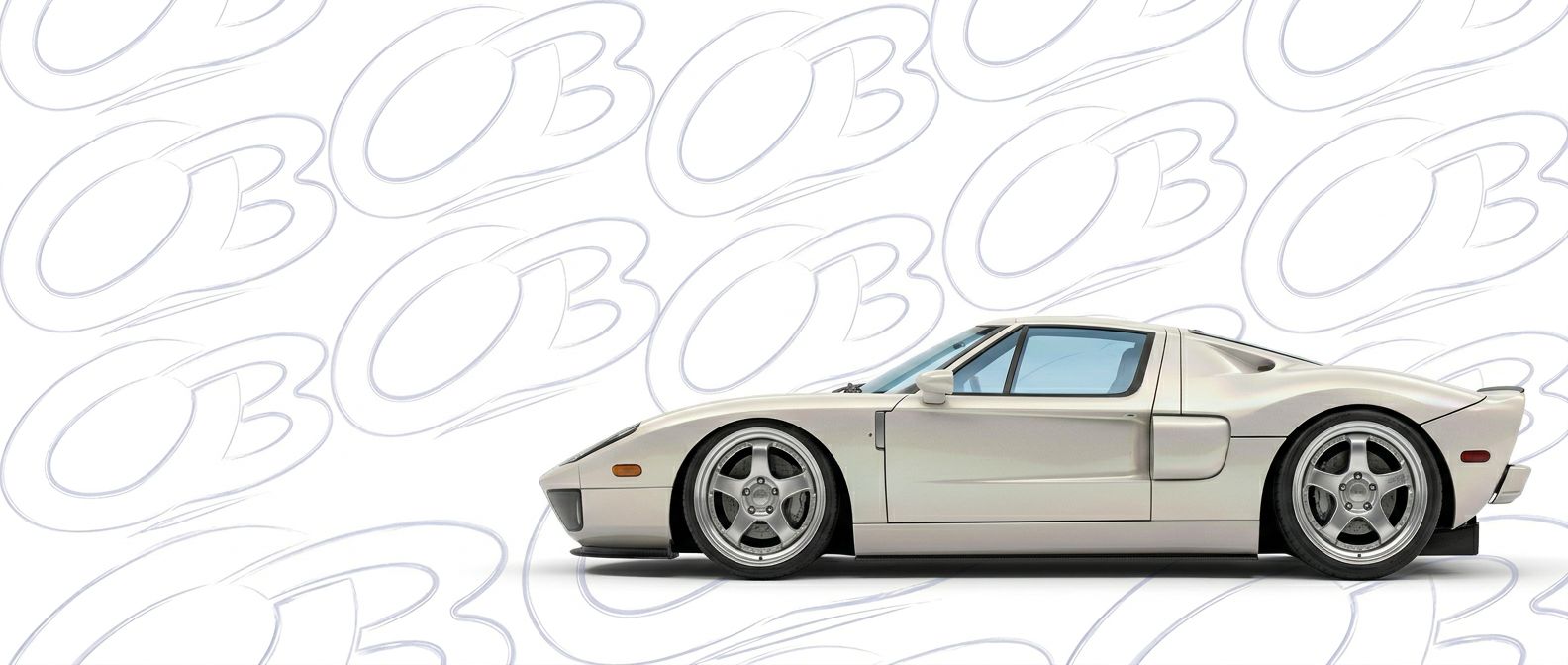 Detailed view of 2006 Ford GT 2006 featuring lightweight, durable construction.