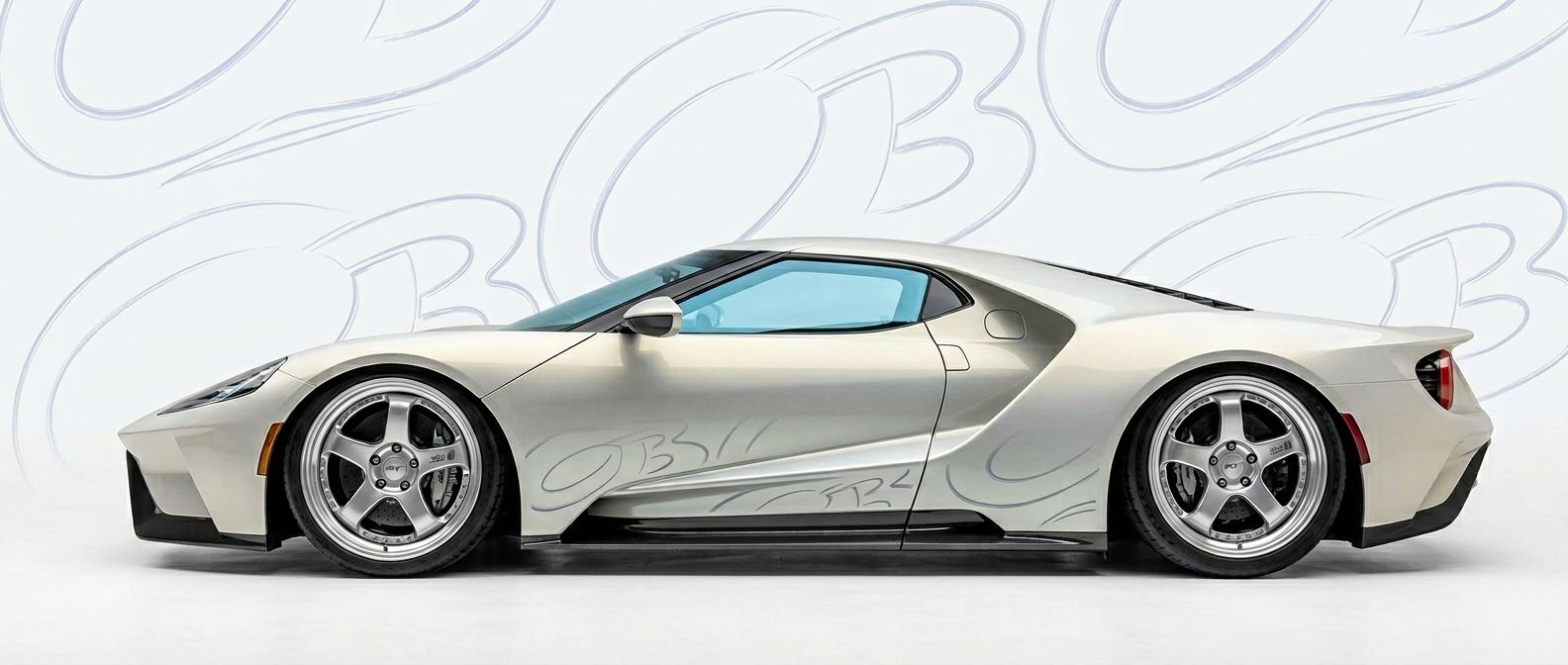 Top-tier 2020 Ford GT 2020 featuring a high-gloss finish and carbon fiber weave.