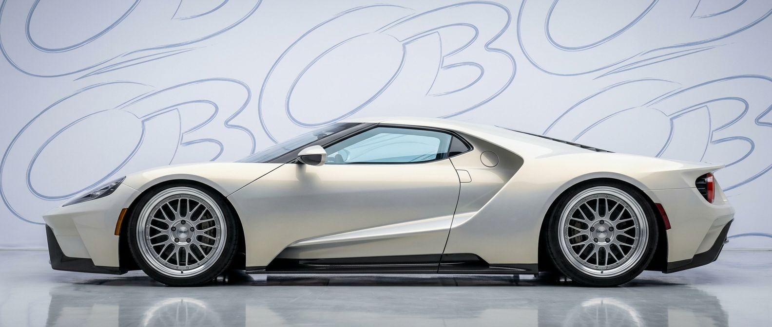 Front-angle view of 2022 Ford GT 2022 - Durable and stylish exterior enhancement.