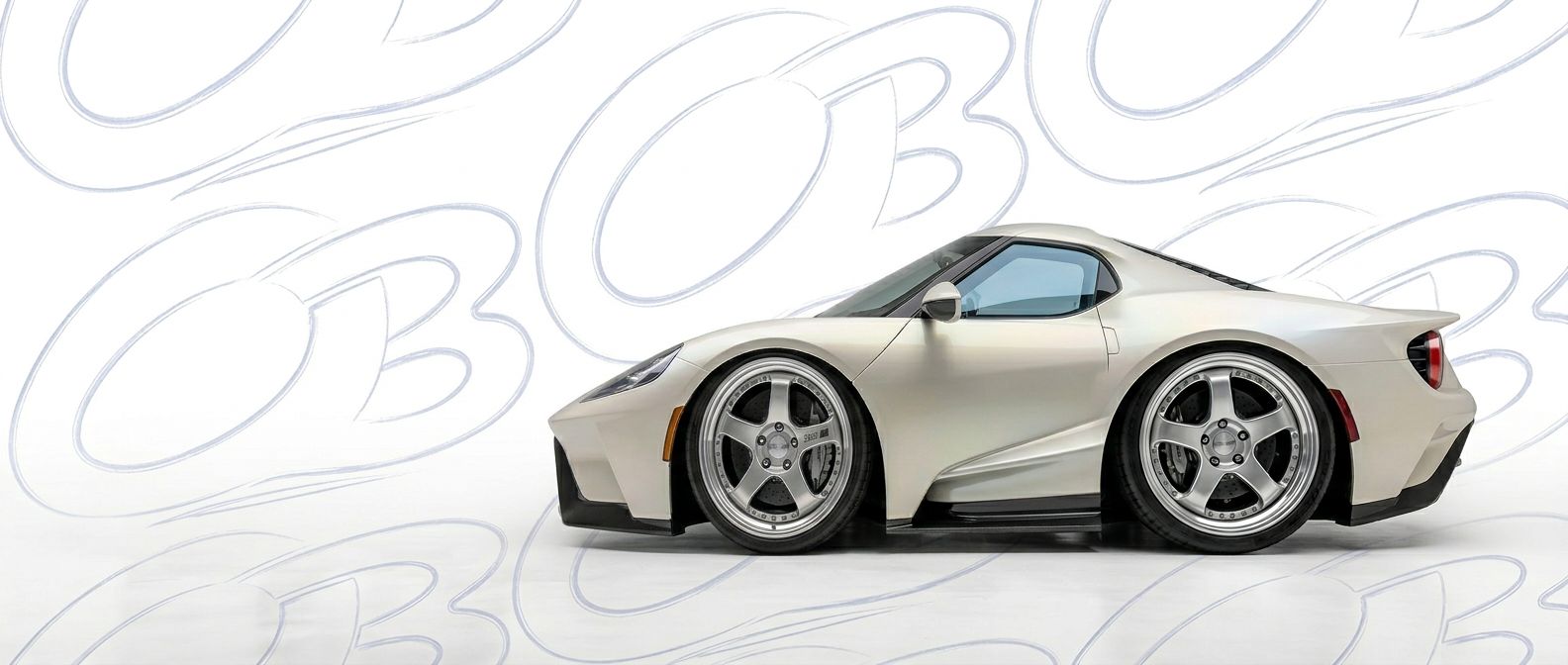 High-quality 2024 Ford GT 2024 exterior shot with professional studio lighting.