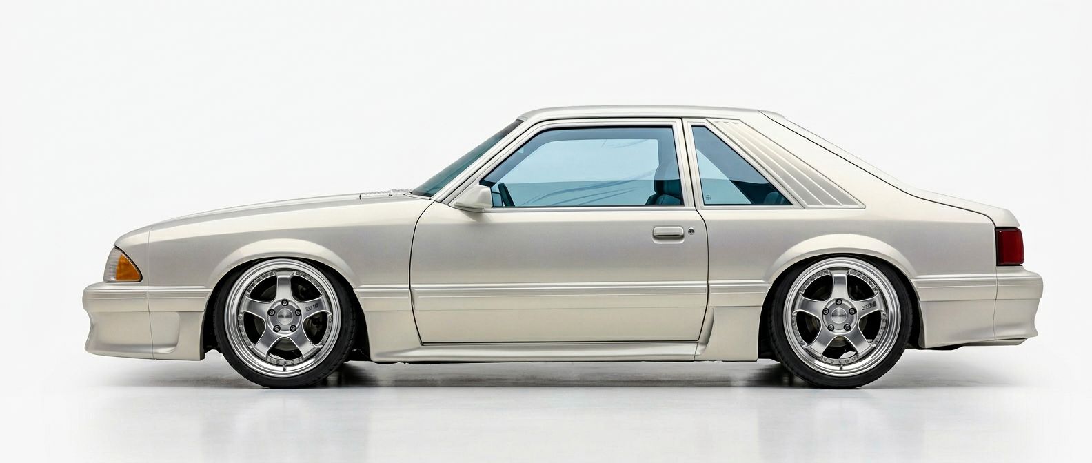 Front-angle view of 1984 Ford Mustang 1984 - Durable and stylish exterior enhancement.