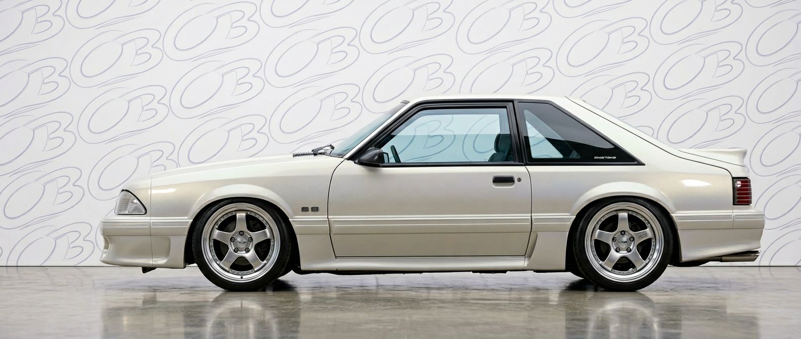 Detailed view of 1987 Ford Mustang 1987 featuring lightweight, durable construction.
