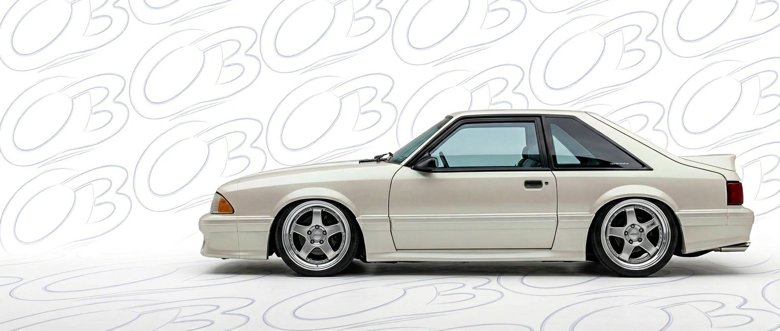 Aerodynamic 1990 Ford Mustang 1990 - Sleek design for enhanced vehicle styling.