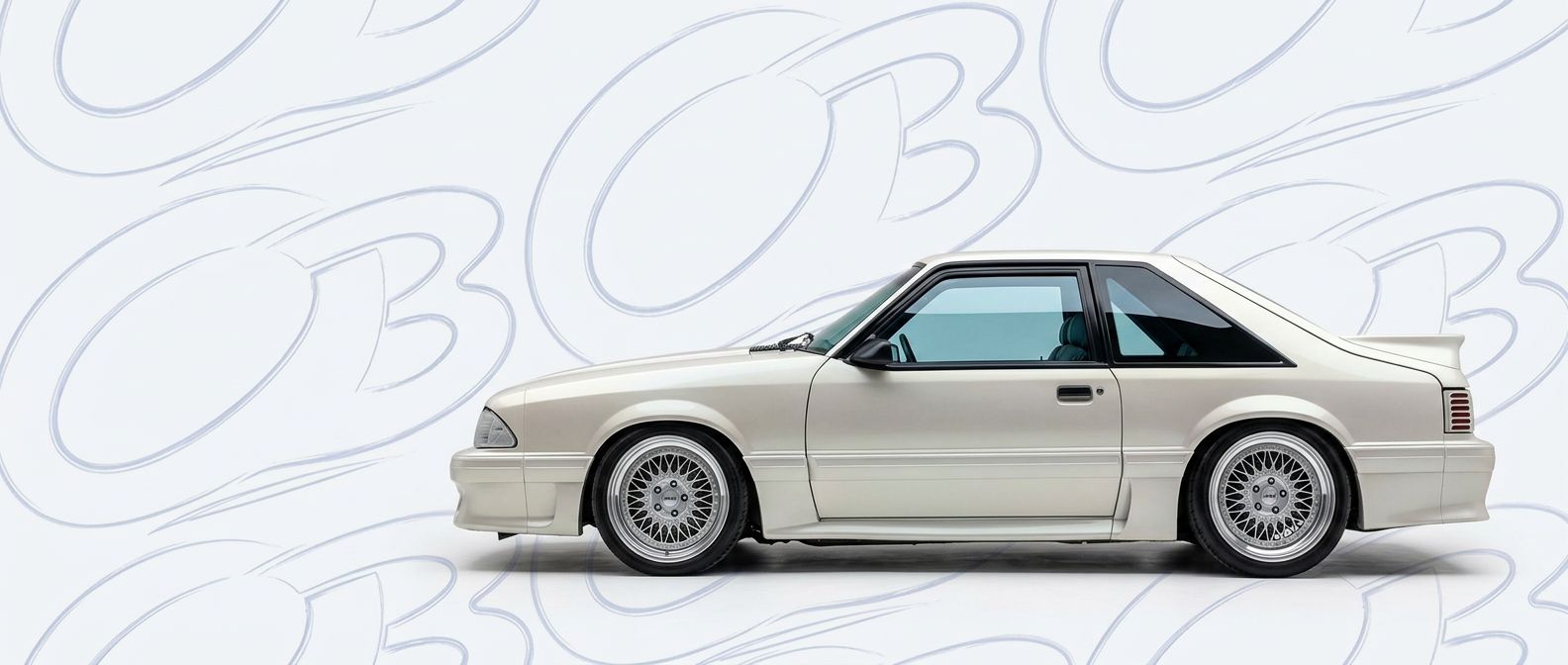 Aerodynamic 1992 Ford Mustang 1992 - Sleek design for enhanced vehicle styling.