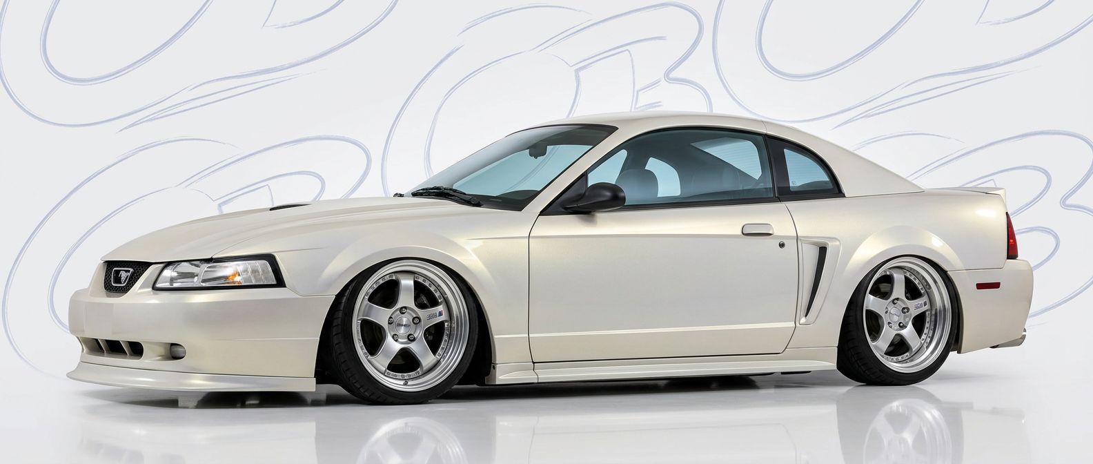 Custom 1998 for 1998 Ford Mustang - Premium aerodynamic automotive body parts.