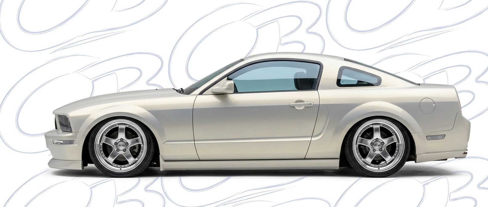 Top-tier 2008 Ford Mustang 2008 featuring a high-gloss finish and carbon fiber weave.