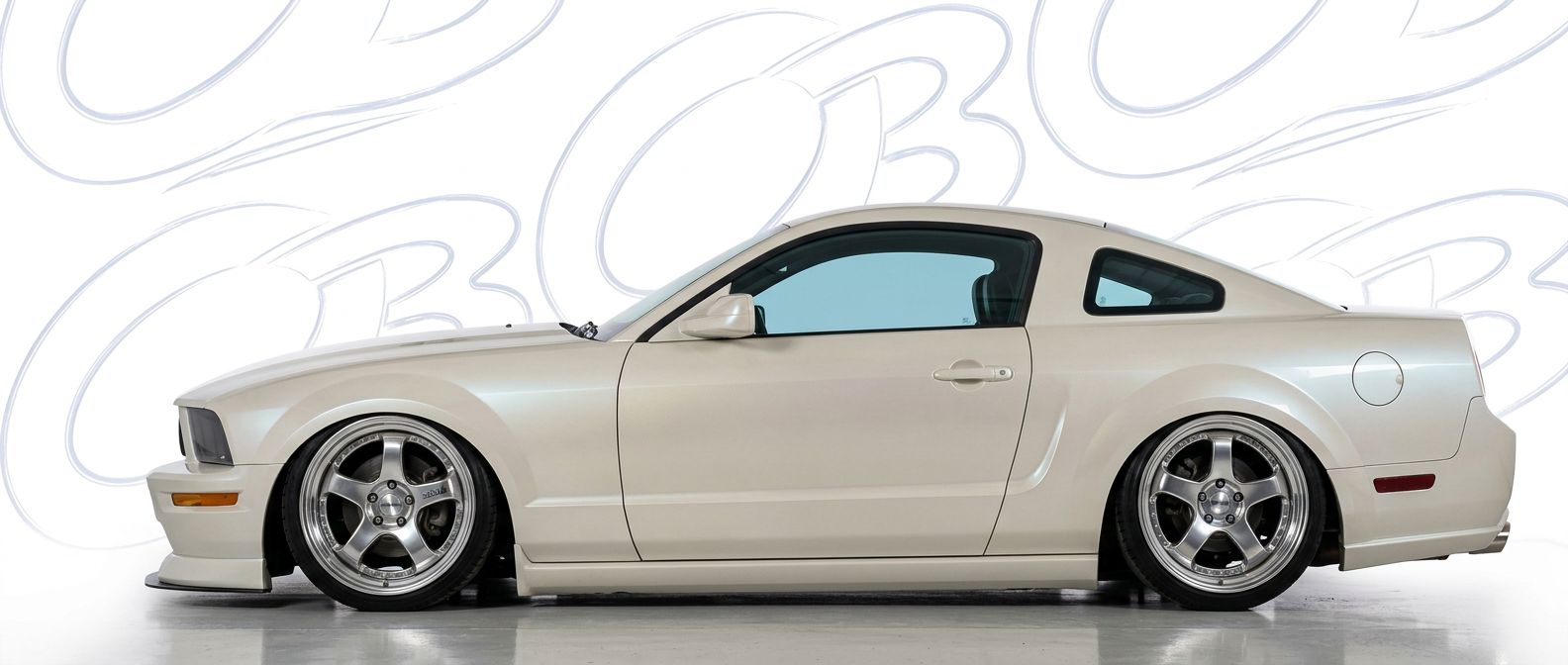 Professional automotive photography of a 2009 Ford Mustang with high-fidelity 2009.