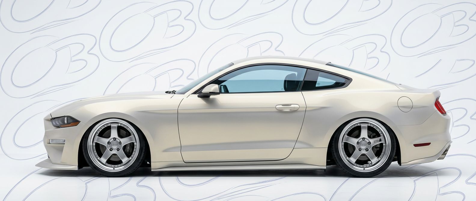 Detailed view of 2022 Ford Mustang 2022 featuring lightweight, durable construction.