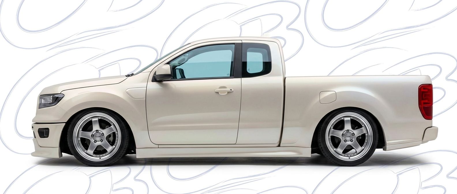 Custom Ranger for  Ford Ranger - Premium aerodynamic automotive body parts.