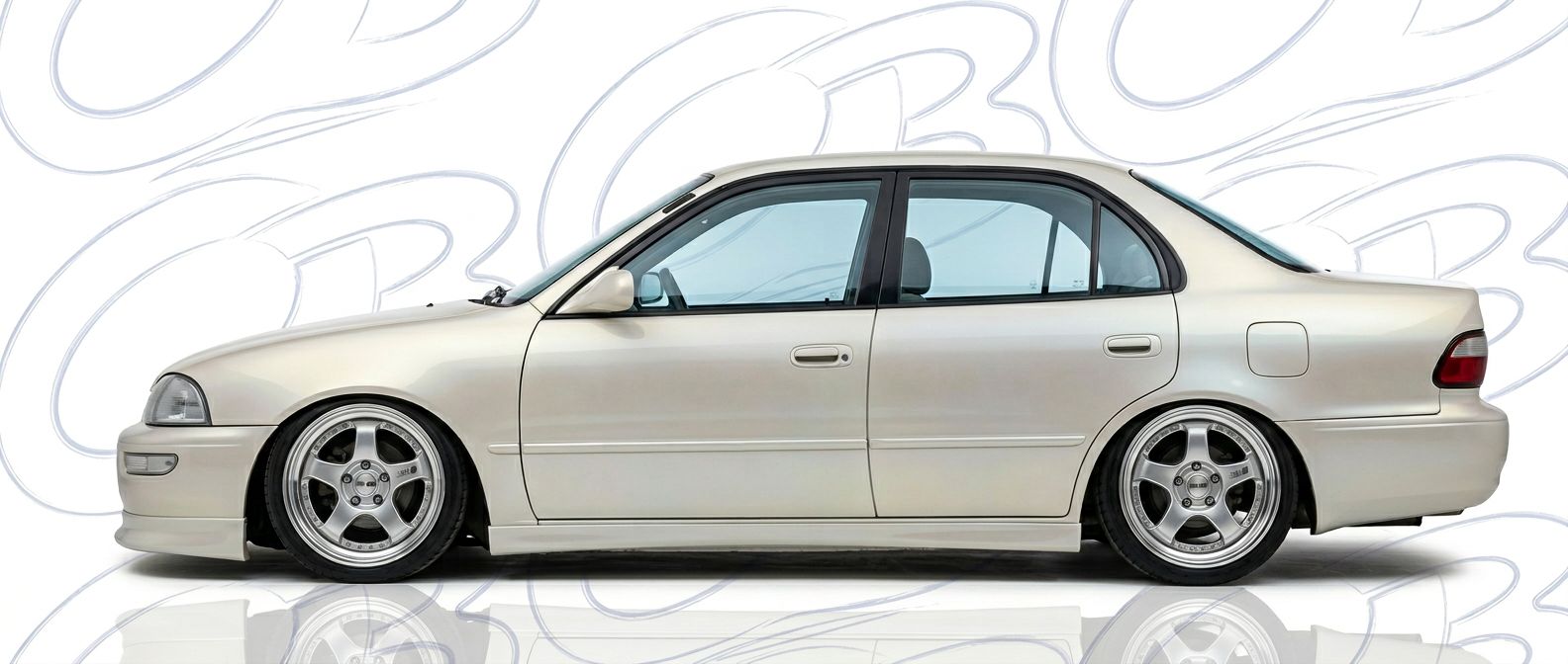 Custom 1997 for 1997 GEO Prizm - Premium aerodynamic automotive body parts.