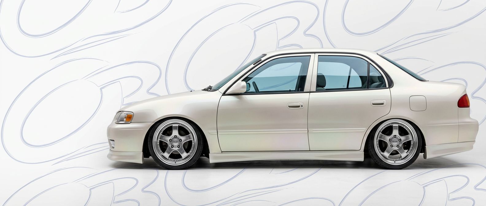 Detailed view of 1999 GEO Prizm 1999 featuring lightweight, durable construction.
