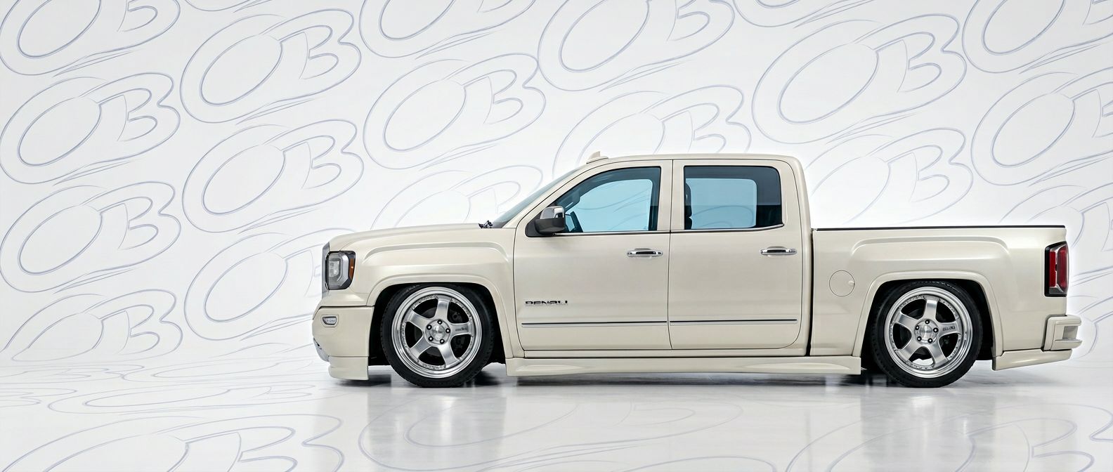 High-quality  GMC Denali Denali exterior shot with professional studio lighting.