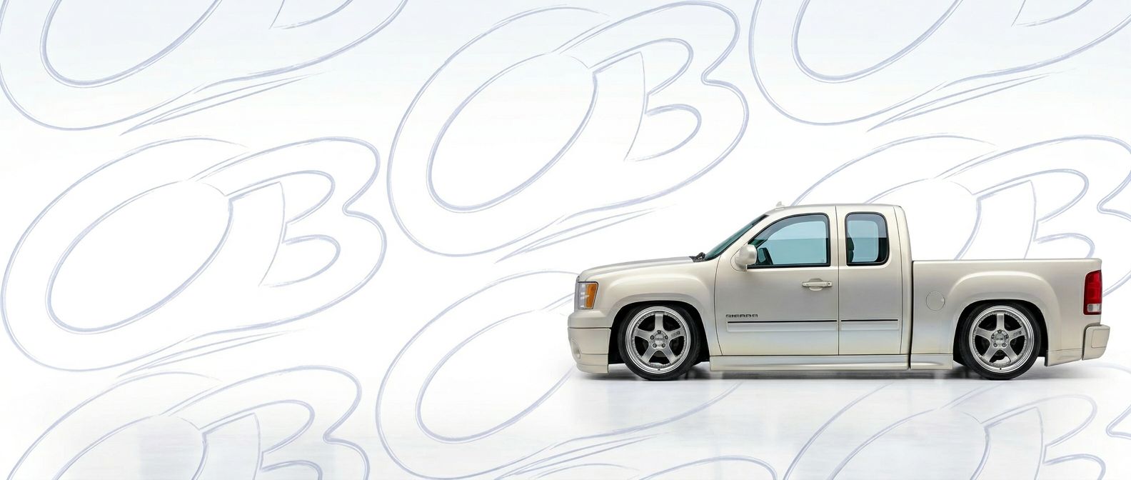 Detailed view of 2008 GMC Sierra 2008 featuring lightweight, durable construction.