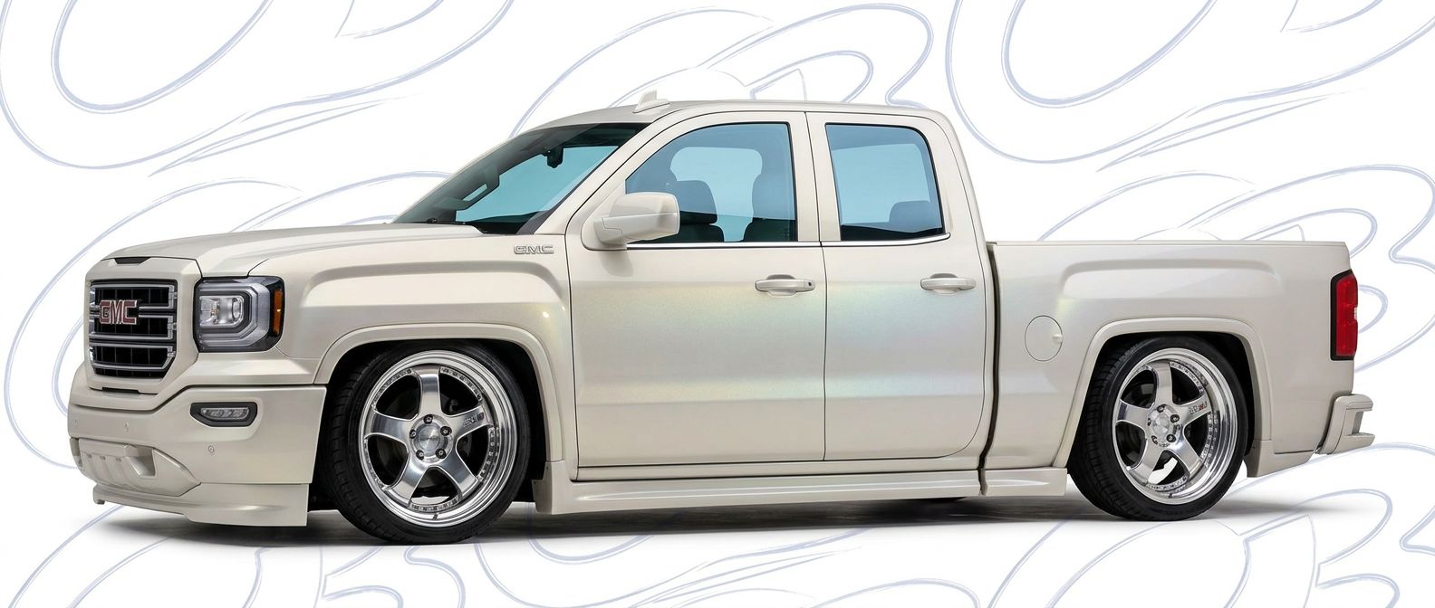 Aerodynamic 2015 GMC Sierra 2015 - Sleek design for enhanced vehicle styling.