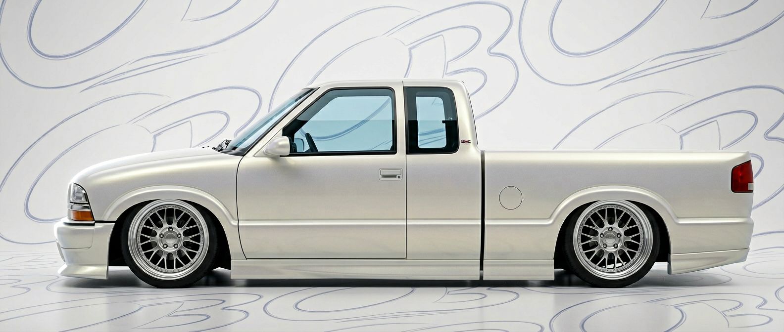 Detailed view of 2002 GMC Sonoma 2002 featuring lightweight, durable construction.