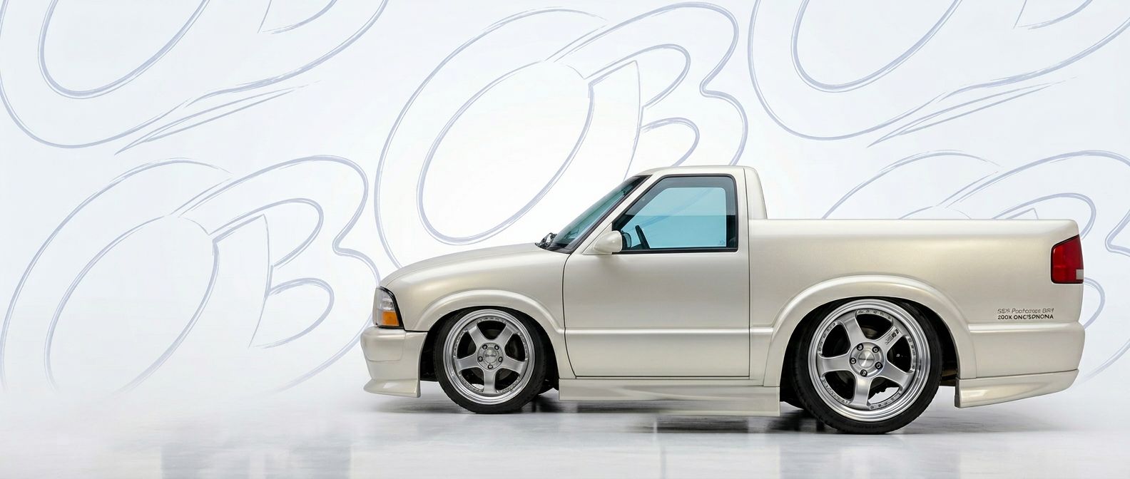 Front-angle view of 2004 GMC Sonoma 2004 - Durable and stylish exterior enhancement.