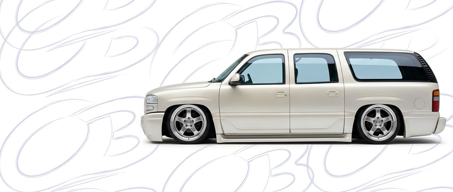 Detailed view of 2001 GMC Yukon XL 2001 featuring lightweight, durable construction.