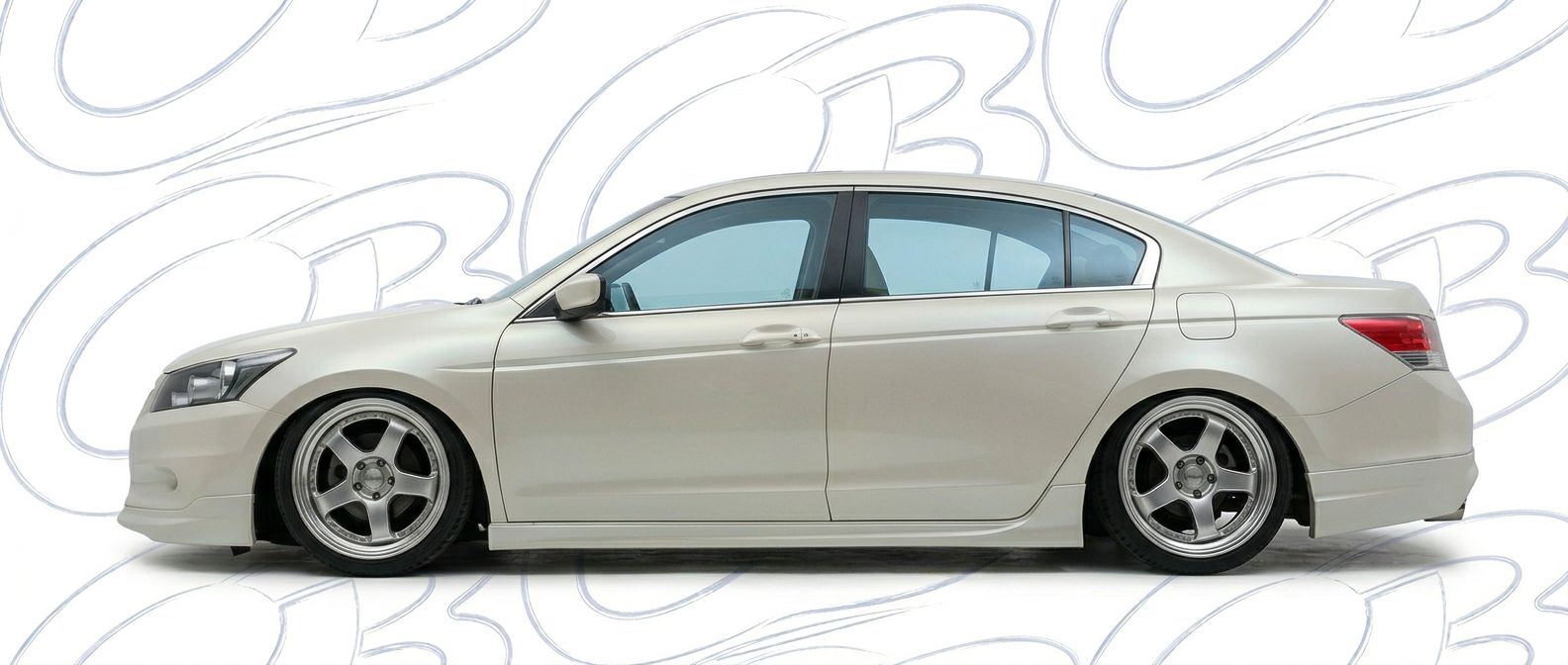 Top-tier 2011 Honda Accord 2011 featuring a high-gloss finish and carbon fiber weave.