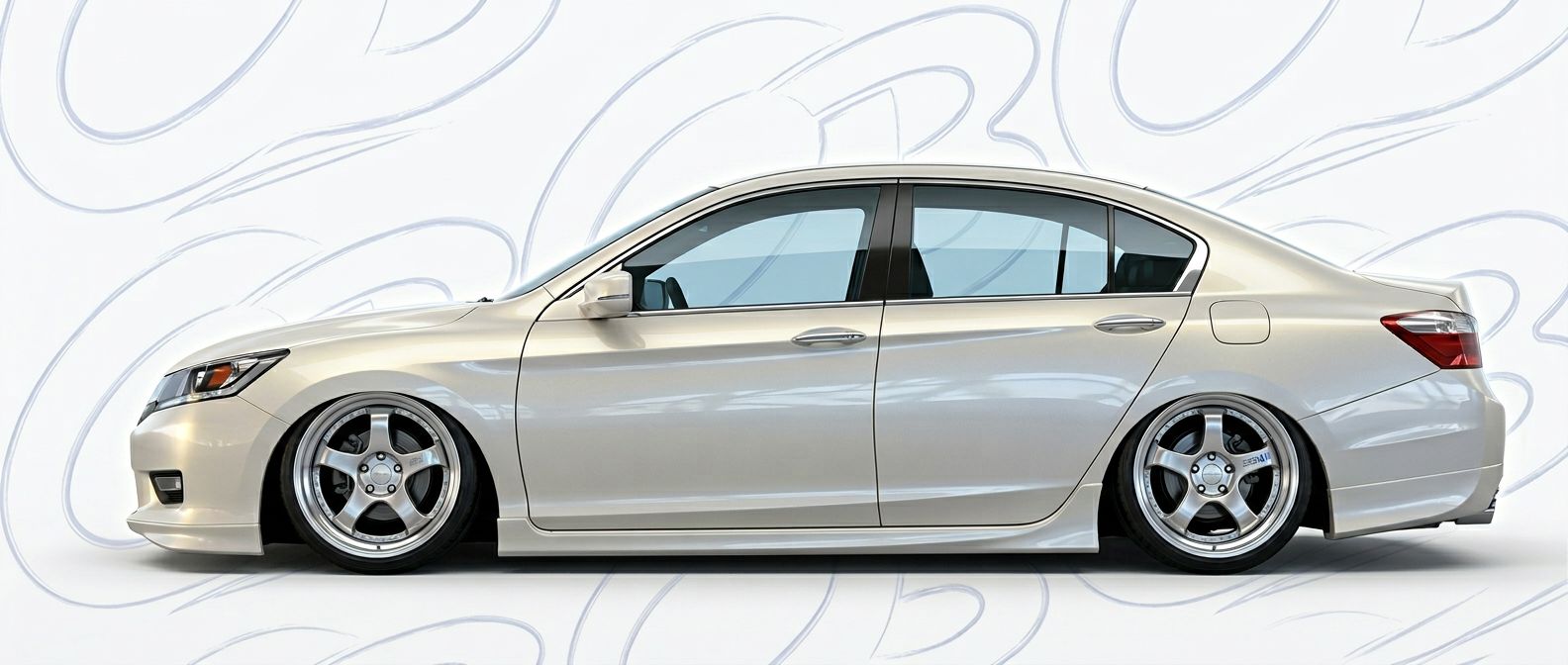 Professional automotive photography of a 2013 Honda Accord with high-fidelity 2013.