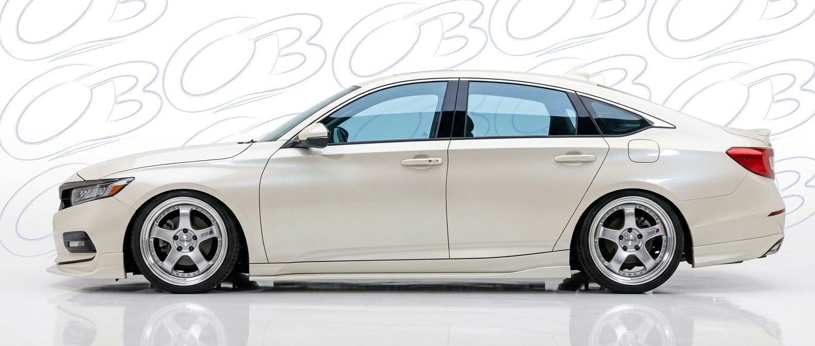 Front-angle view of 2019 Honda Accord 2019 - Durable and stylish exterior enhancement.